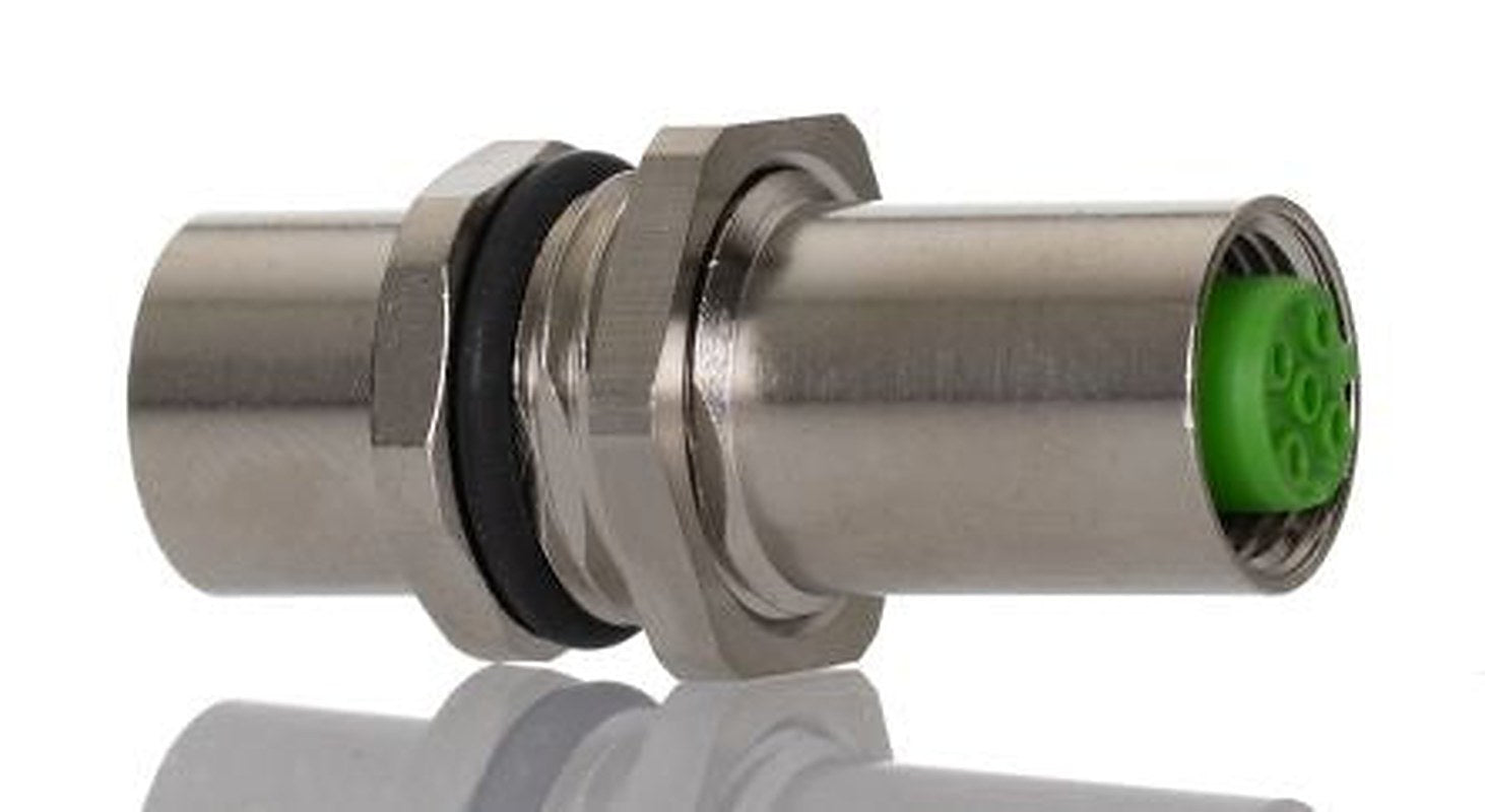 Phoenix Contact Circular Connector, 4 Contacts, Panel Mount, M12 Connector, Socket, Female, IP65, IP67, SACC Series