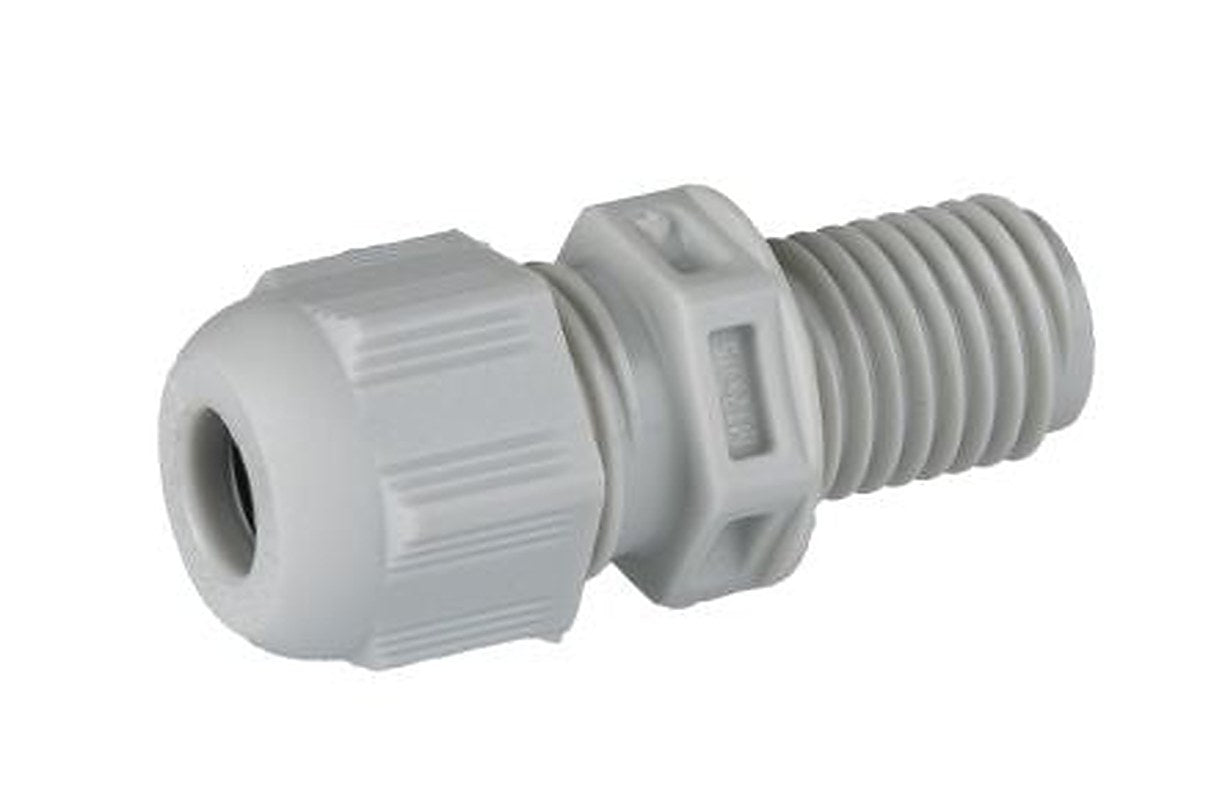 Phoenix Contact 1424 Series Light Grey Polyamide Cable Gland, M12 Thread, 3 mm min., 7 mm max., IP68