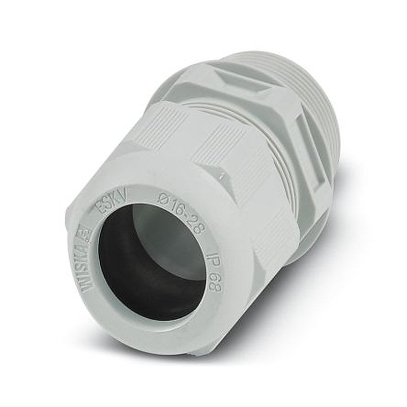 Phoenix Contact 1424 Series Light Grey Polyamide Cable Gland, M40 Thread, 28 mm min., 16 mm max., IP68