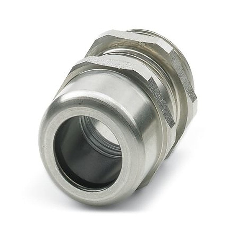 Phoenix Contact G-INS Series Grey Stainless Steel Cable Gland, M32 x 1.5 Thread, 15 mm min., 21 mm max., IP68, IP66,