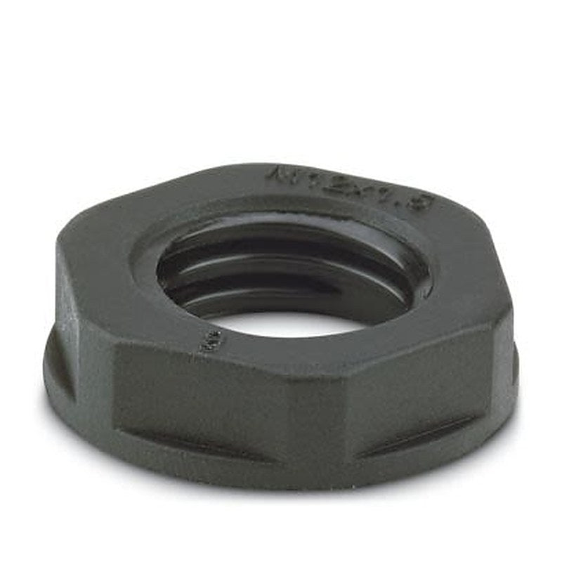 Phoenix Contact Black Polyamide 66 Cable Gland Locknut, PG7 Thread