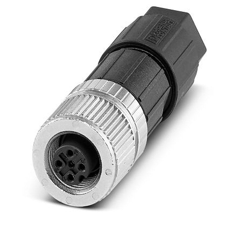 Phoenix Contact Circular Connector, 4 Contacts, Cable, M12 Connector, Plug, Female, IP65, IP67, SACC Series