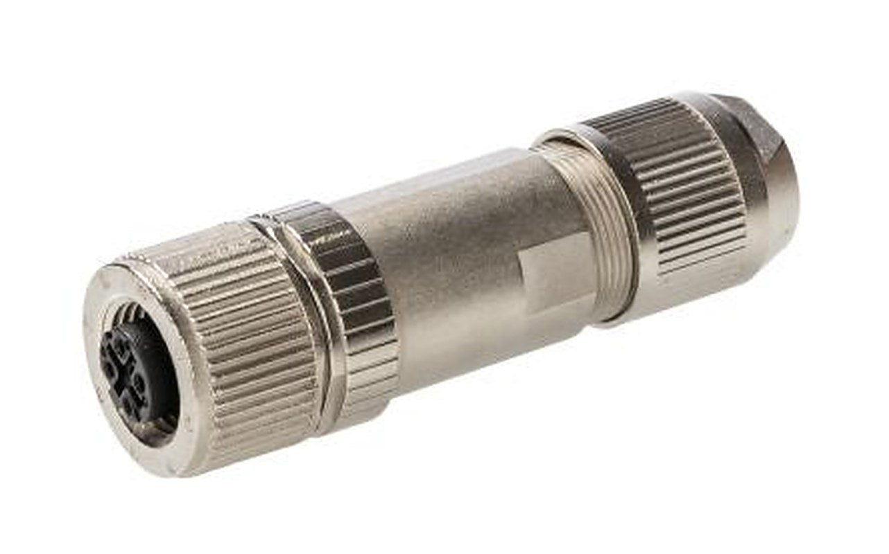 Phoenix Contact Circular Connector, 4 Contacts, Cable, M12 Connector, Plug, Female, IP65, IP67, SACC Series
