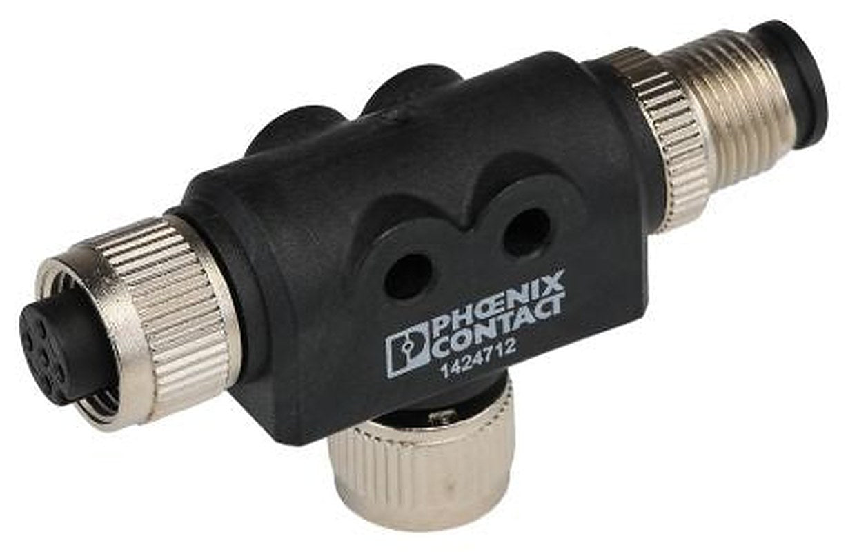 Phoenix Contact Straight Circular Connector Adapter