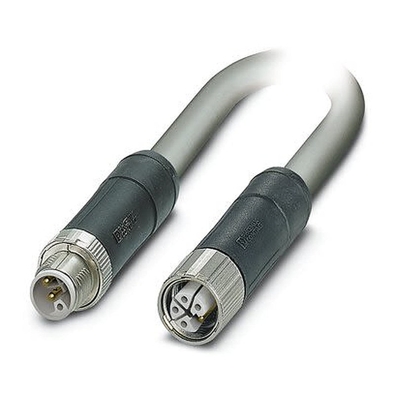 Phoenix Contact 14250, 600 mm 5 Core Power Cable, Grey Polyurethane 80 °C