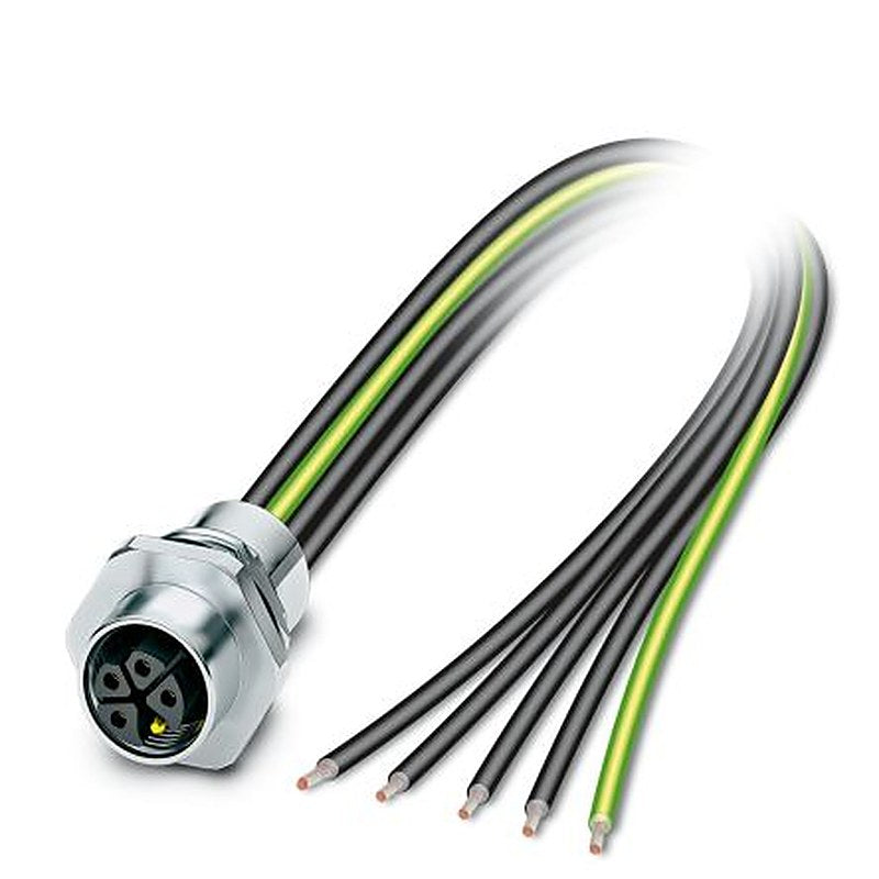 Phoenix Contact Power Connector, Front, IP67, 1425 Series