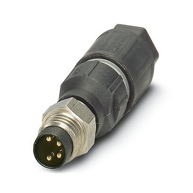 Phoenix Contact Circular Connector, 4 Contacts, Cable, M8 Connector, Plug, Male, IP69K, IP65, IP67, SACC Series