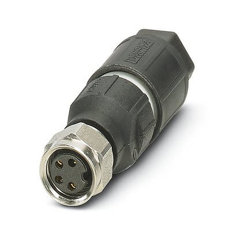 Phoenix Contact Circular Connector, 4 Contacts, Cable, M8 Connector, Socket, Female, IP65, IP67, IP69K, SACC Series