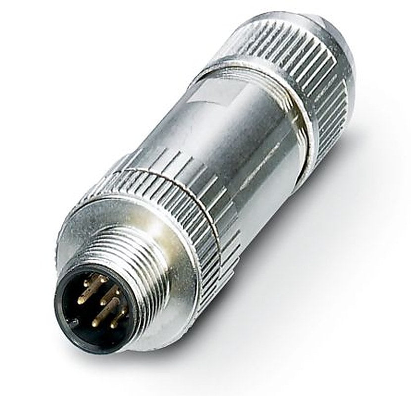 Phoenix Contact Circular Connector, 6 Contacts, M12 Connector, Plug, Male, IP67, SACC Series