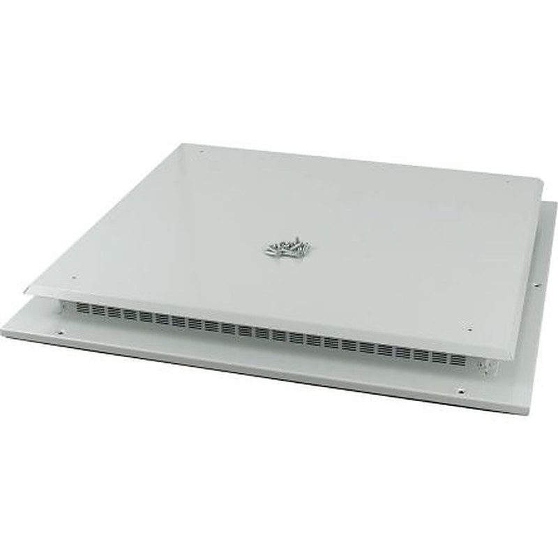 Eaton Eaton xEnergy Series RAL 7035 Grey Steel Top, 60 mm H, 685mm W, 760 mm D, 760 mm L, for Use with LV Switchgear