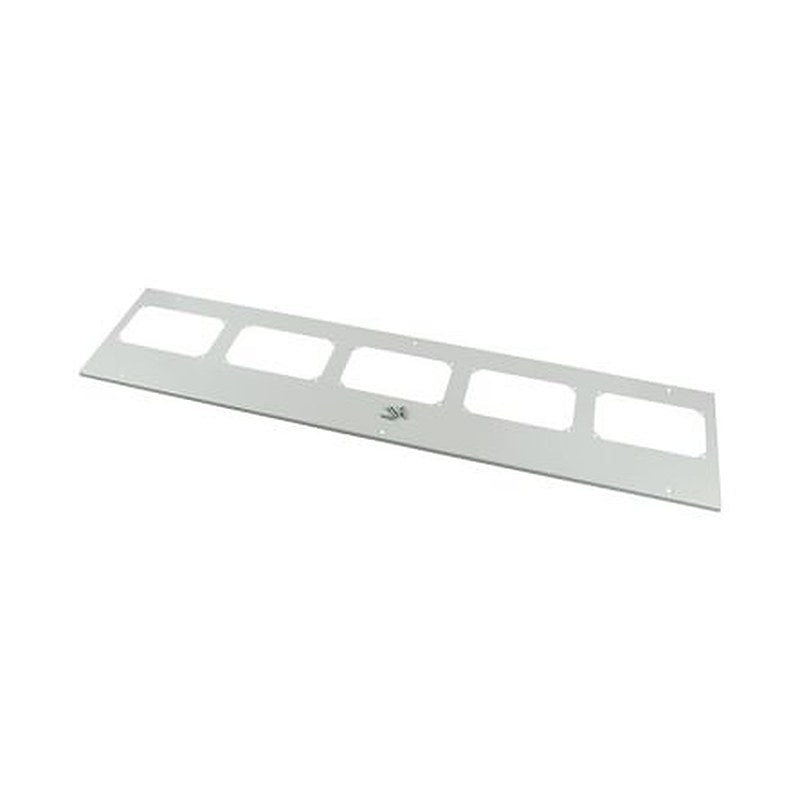 Eaton Grey Cover Plate Steel Faceplate & Mount Plate