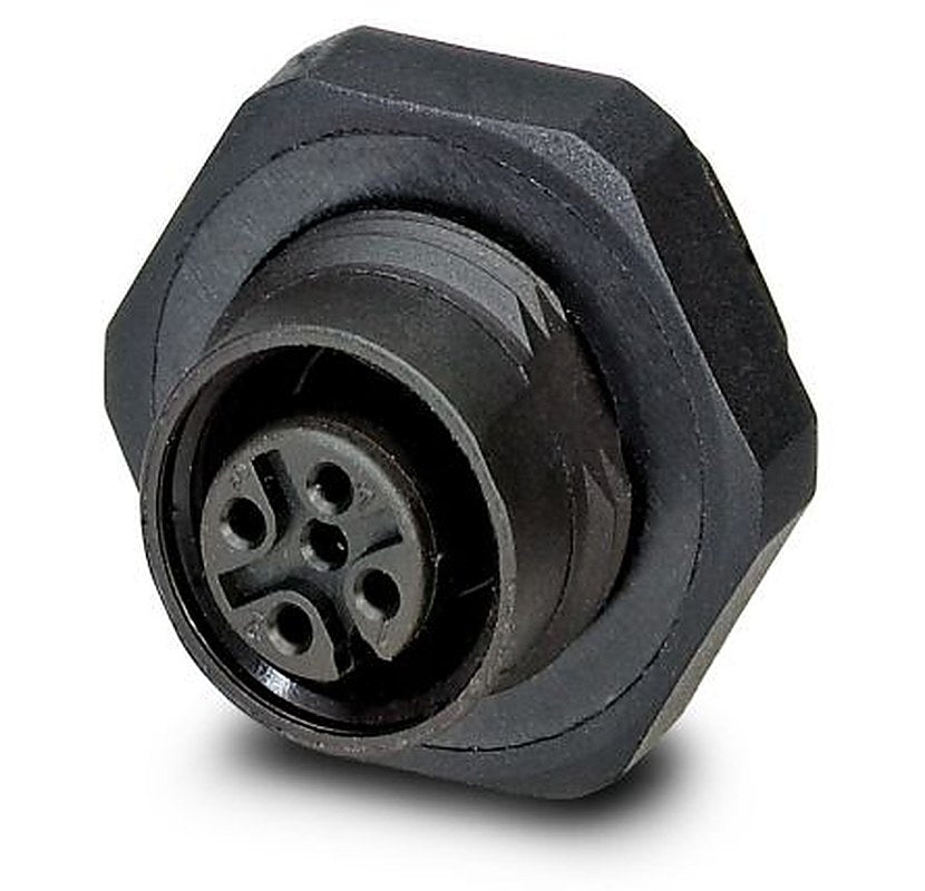Phoenix Contact Circular Connector, 5 Contacts, Rear, M12 Connector, Socket, Female, IP67, SACC Series
