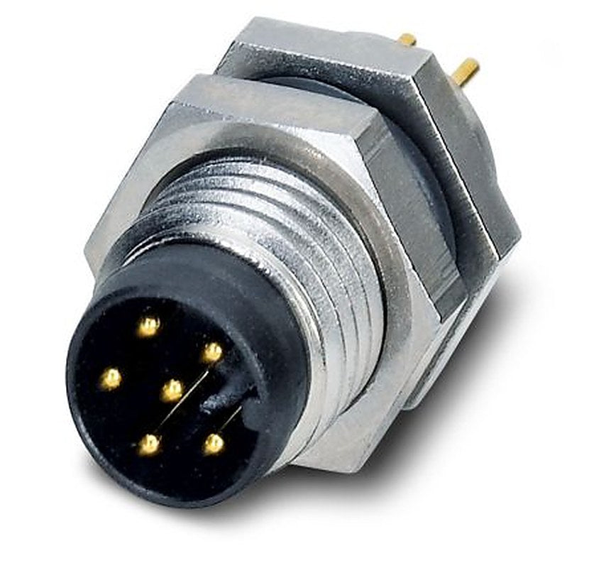 Phoenix Contact Circular Connector, 6 Contacts, Rear, M8 Connector, Plug, Male, IP67
