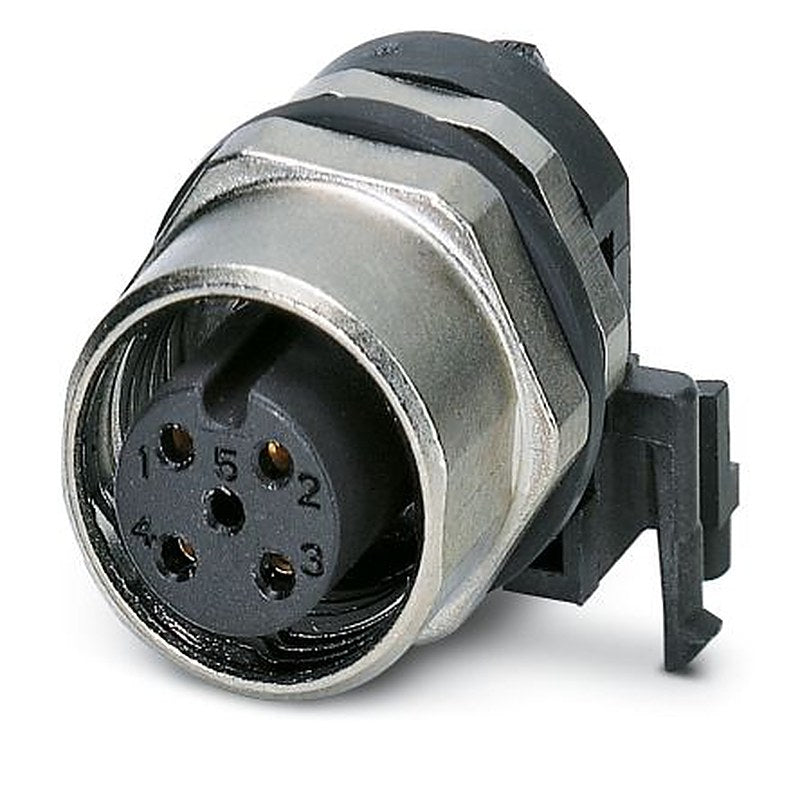 Phoenix Contact Circular Connector, 5 Contacts, Rear, M12 Connector, Socket, Female, IP67