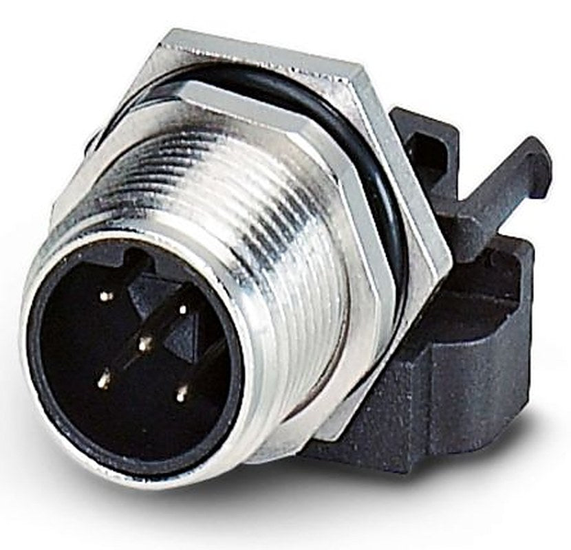 Phoenix Contact Circular Connector, 5 Contacts, Rear, M12 Connector, Plug, Male, IP67, SACC Series