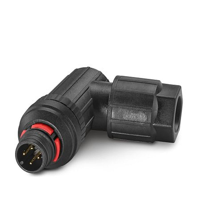 Phoenix Contact Industrial Circular Connector, 4 Contacts, Cable, M12 Connector, Plug, Male, IP65, IP67, SACC Series