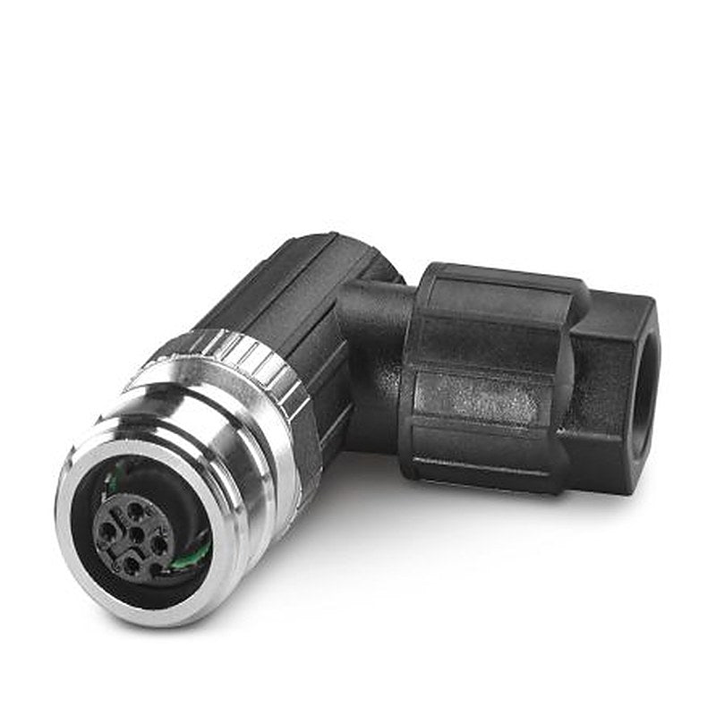 Phoenix Contact Industrial Circular Connector, 4 Contacts, Cable, M12 Connector, Socket, Female, IP65, IP67, 1438 Series