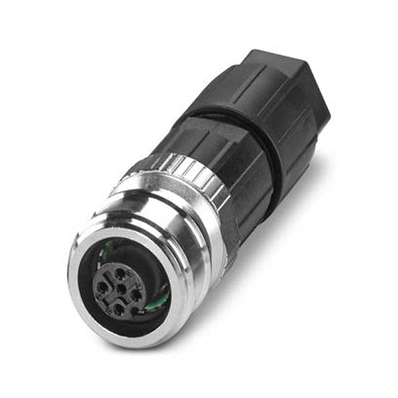 Phoenix Contact Industrial Circular Connector, 5 Contacts, Cable, M12 Connector, Socket, Female, IP65, IP67, SACC Series