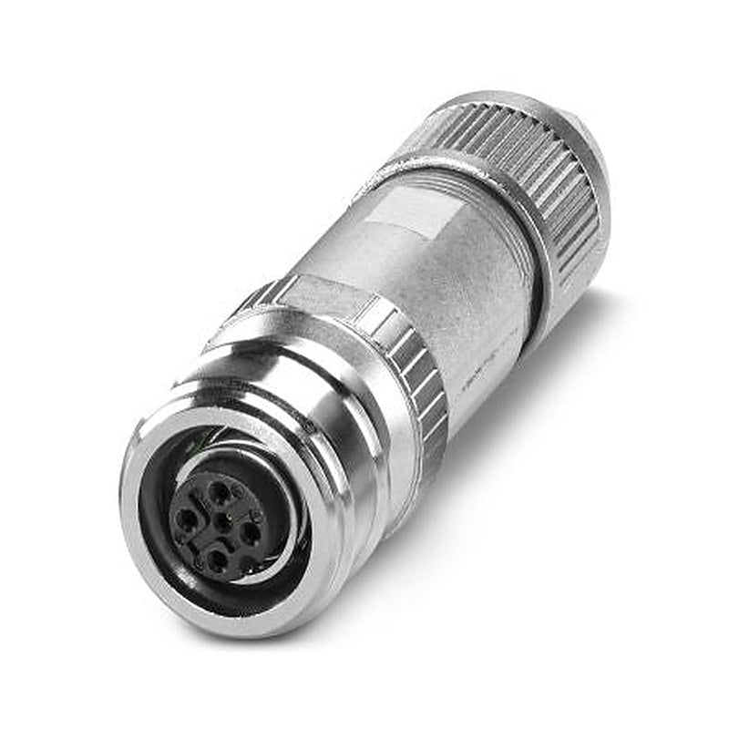 Phoenix Contact Industrial Circular Connector, 4 Contacts, M12 Connector, Socket, Female, SACC Series