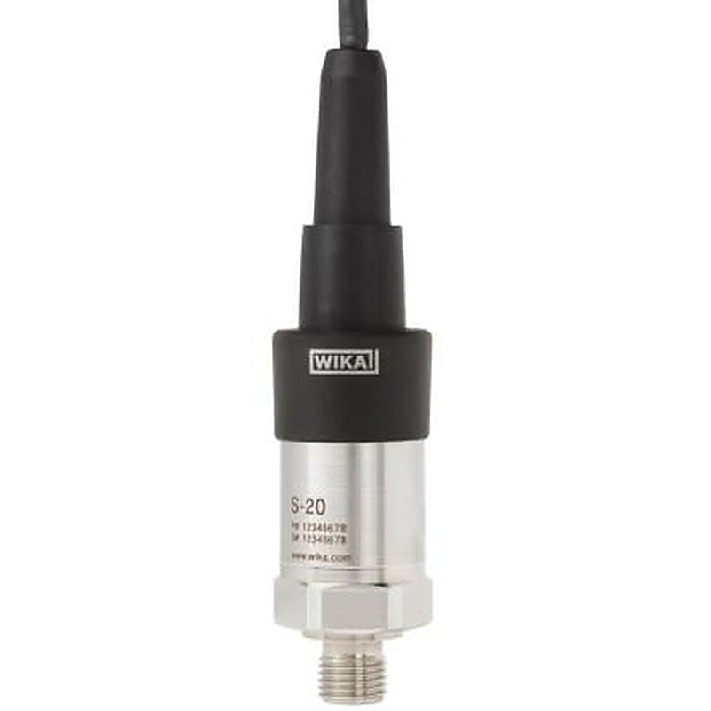 WIKA S-20 Series Pressure Sensor 0 bar 0.4 bar, Absolute, Gauge, Vacuum Reading