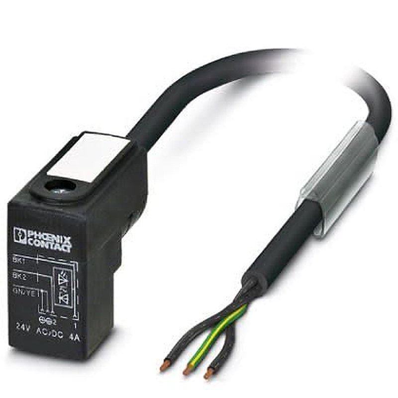 Phoenix Contact 3 way DIN 43650 Form C to Unterminated Sensor Actuator Cable