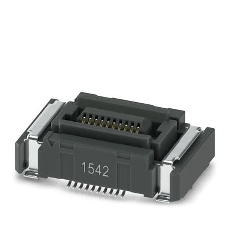 Phoenix Contact 14391 Series Straight Solder PCB Socket, 20-Contact, 2 Row, 0.635 mm Pitch Socket