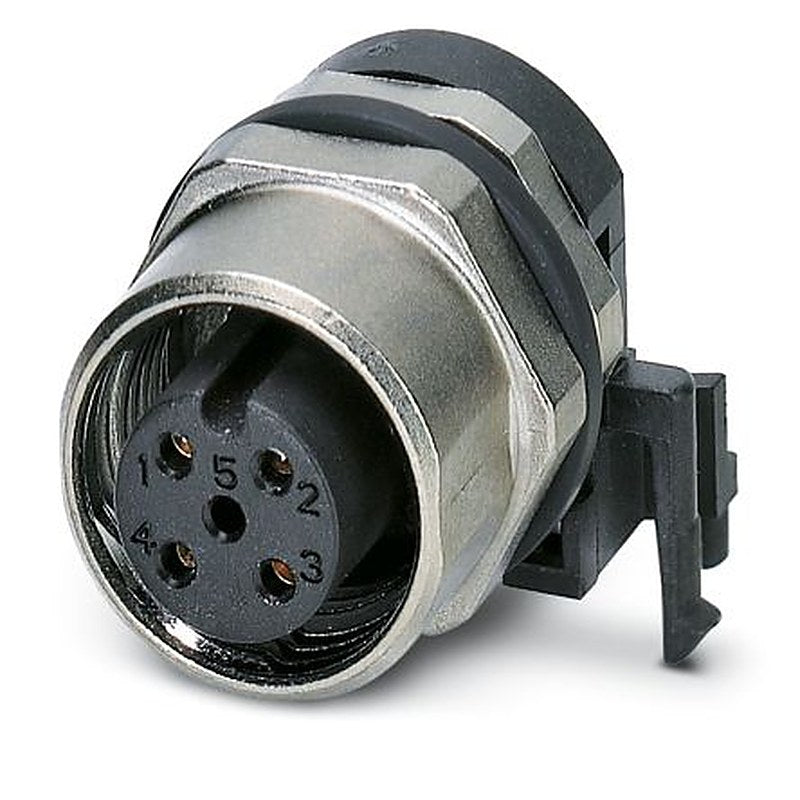 Phoenix Contact Circular Connector, 5 Contacts, Rear, M12 Connector, Socket, Female, IP67