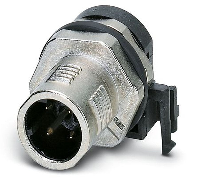 Phoenix Contact Circular Connector, 4 Contacts, Rear, M12 Connector, Plug, Male, IP67