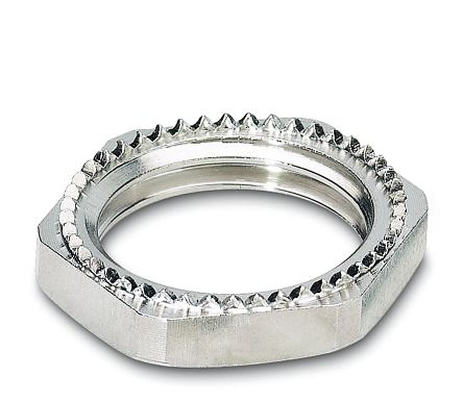 Phoenix Contact Flat Nut, Shell Size M16 x 1.5 for use with Coated Housing Surfaces