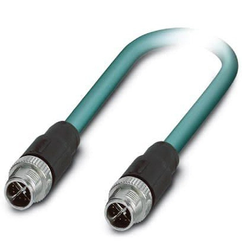 Phoenix Contact SAC, 15 m Cat6a Ethernet Cable, Blue, Shielded 8 Screened Polyurethane Sheath