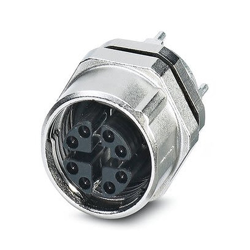 Phoenix Contact Connector, 8 Contacts, Rear, M12 Connector, Socket, Female, IP67, SACC-DSIV-FS-8CON-L180-10G SCO Series