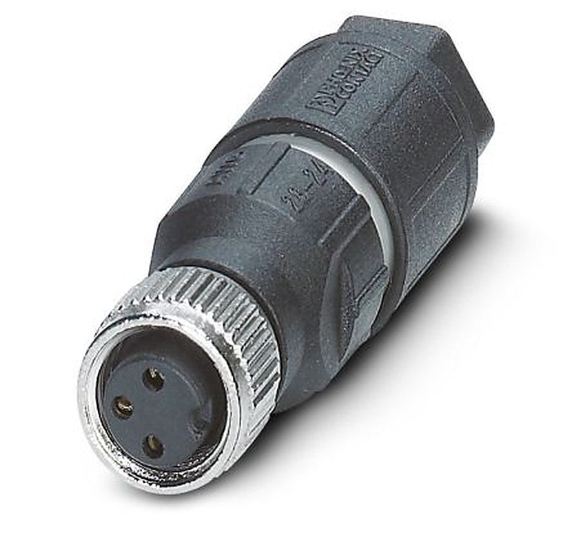 Phoenix Contact Circular Connector, 3 Contacts, Cable, M8 Connector, Socket, Female, IP65, IP67, SACC Series