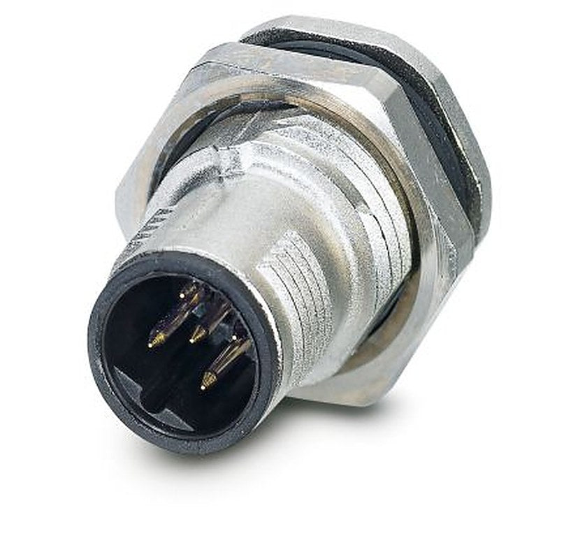 Phoenix Contact Circular Connector, 5 Contacts, Rear, M12 Connector, Plug, Male, IP67, SACC Series
