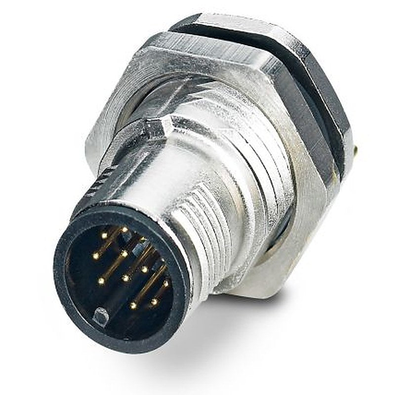 Phoenix Contact Circular Connector, 12 Contacts, Rear, M12 Connector, Plug, Male, IP65, IP67