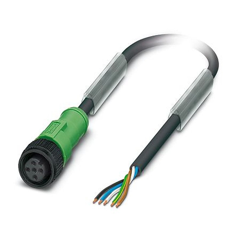 Phoenix Contact Female 5 way M12 to 5 way Unterminated Sensor Actuator Cable, 5 m