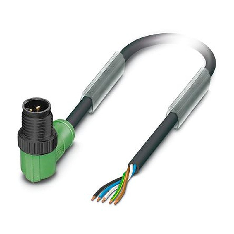 Phoenix Contact Male 5 way M12 to 5 way Unterminated Sensor Actuator Cable, 3 m