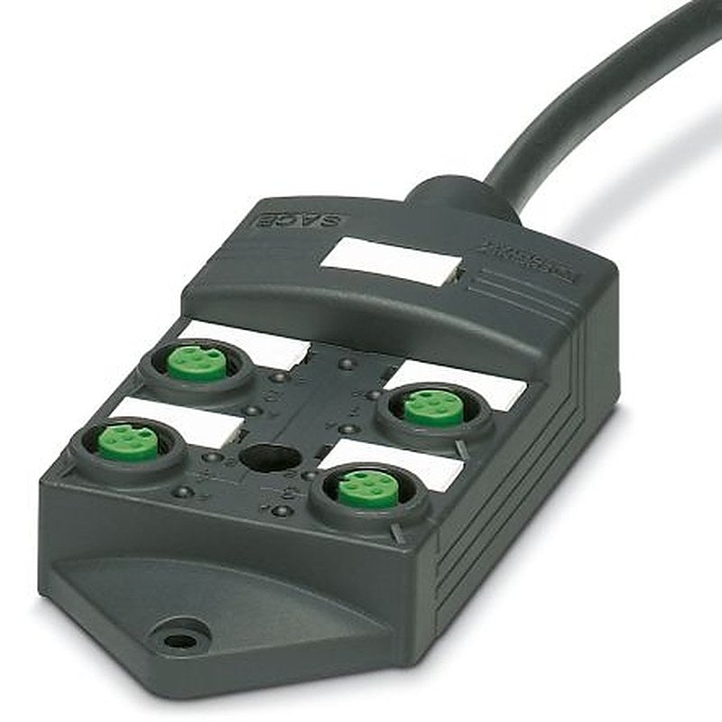Phoenix Contact SACB Series Sensor Box, 4 Port, 5 m