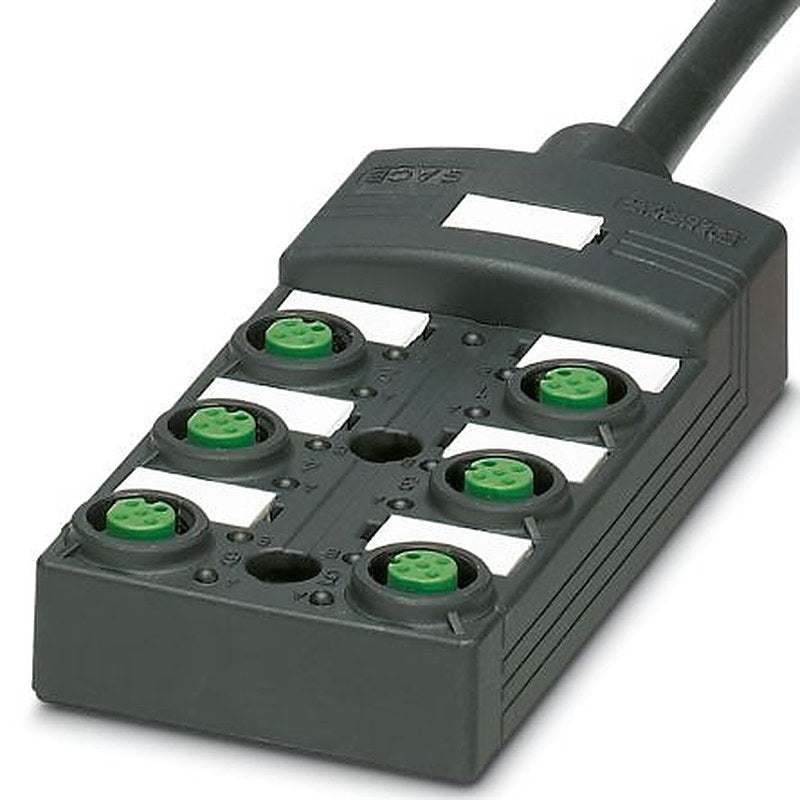 Phoenix Contact SACB Series Sensor Box, 6 Port, 10 m