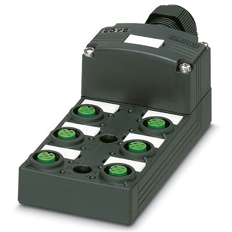 Phoenix Contact SACB Series Sensor Box, 6 Port, M12