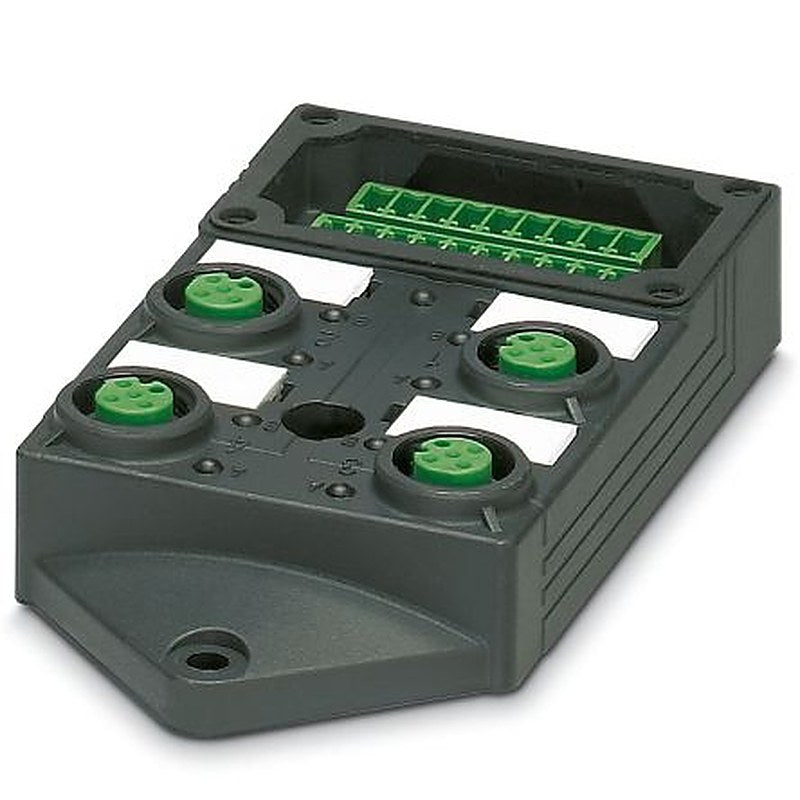 Phoenix Contact SACB Series Sensor Box, 4 Port, M12