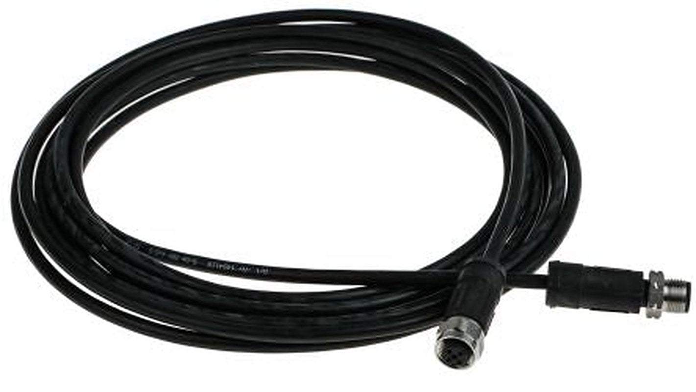 Phoenix Contact Male 4 way M12 to Female 4 way M12 Sensor Actuator Cable, 5 m