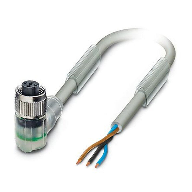 Phoenix Contact Female 3 way M12 to 3 way Unterminated Sensor Actuator Cable, 1.5 m