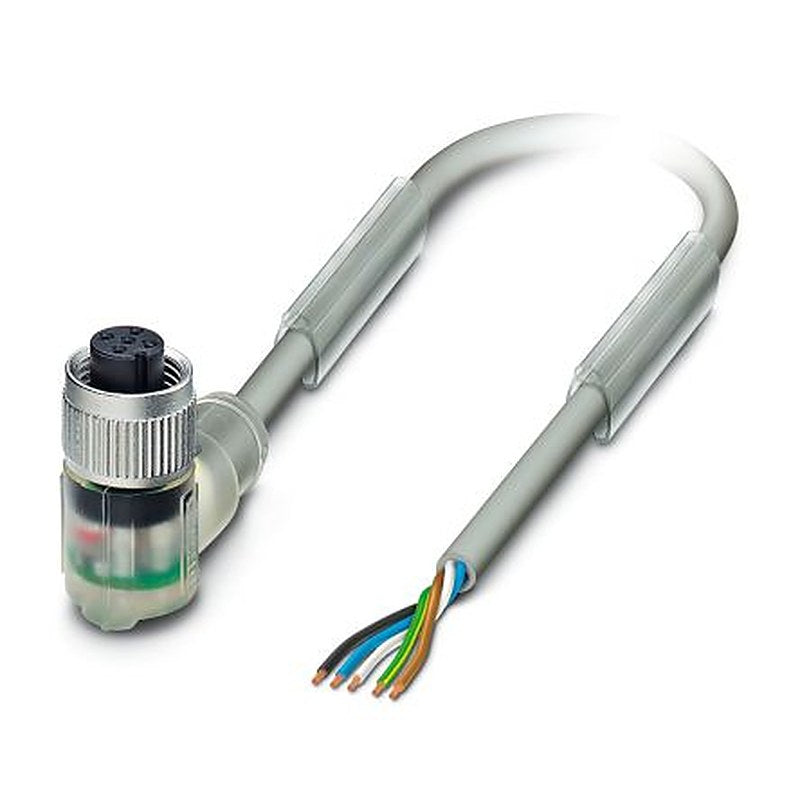 Phoenix Contact Female 5 way M12 to 5 way M12 Sensor Actuator Cable, 1.5 m