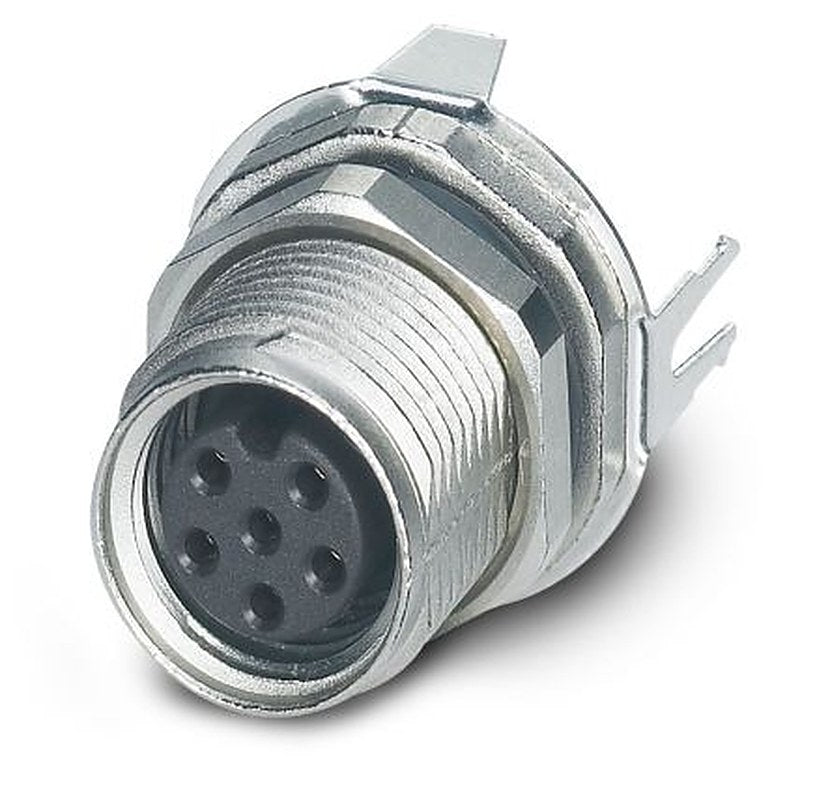 Phoenix Contact Circular Connector, 6 Contacts, Rear, M8 Connector, Socket, Female, IP67