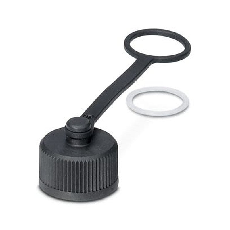 Phoenix Contact Protective Cap Black Sealing Cap, Shell Size M12 for use with For M12 Plugs
