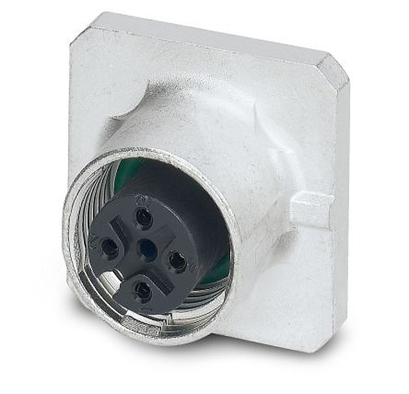 Phoenix Contact Circular Connector, 4 Contacts, Front, M12 Connector, Socket, Female, IP20