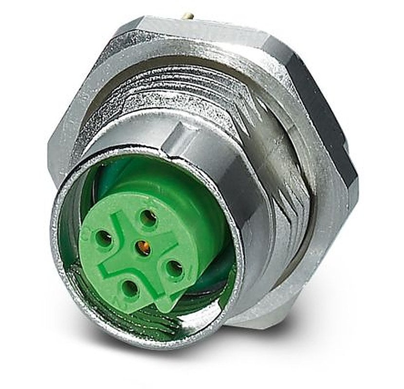 Phoenix Contact Circular Connector, 5 Contacts, Rear, M12 Connector, Socket, Female, IP67, SACC Series