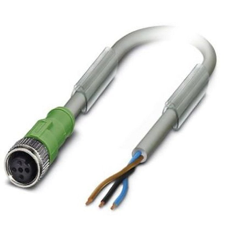 Phoenix Contact Female 5 way M12, Straight to Straight Socket M12 Sensor Actuator Cable, 10 m