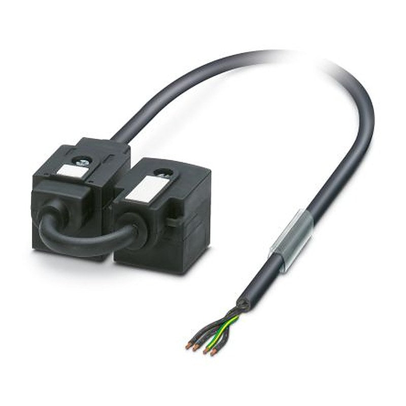 Phoenix Contact Female 4 way DIN 43650 Form A to Unterminated 4 way Valve Connector A Sensor Actuator Cable, 3 m