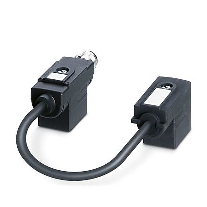 Phoenix Contact Female 4 way Angled Plug M12 SPEEDCON to Unterminated 4 way Valve Connector BI (11 mm) Sensor Actuator